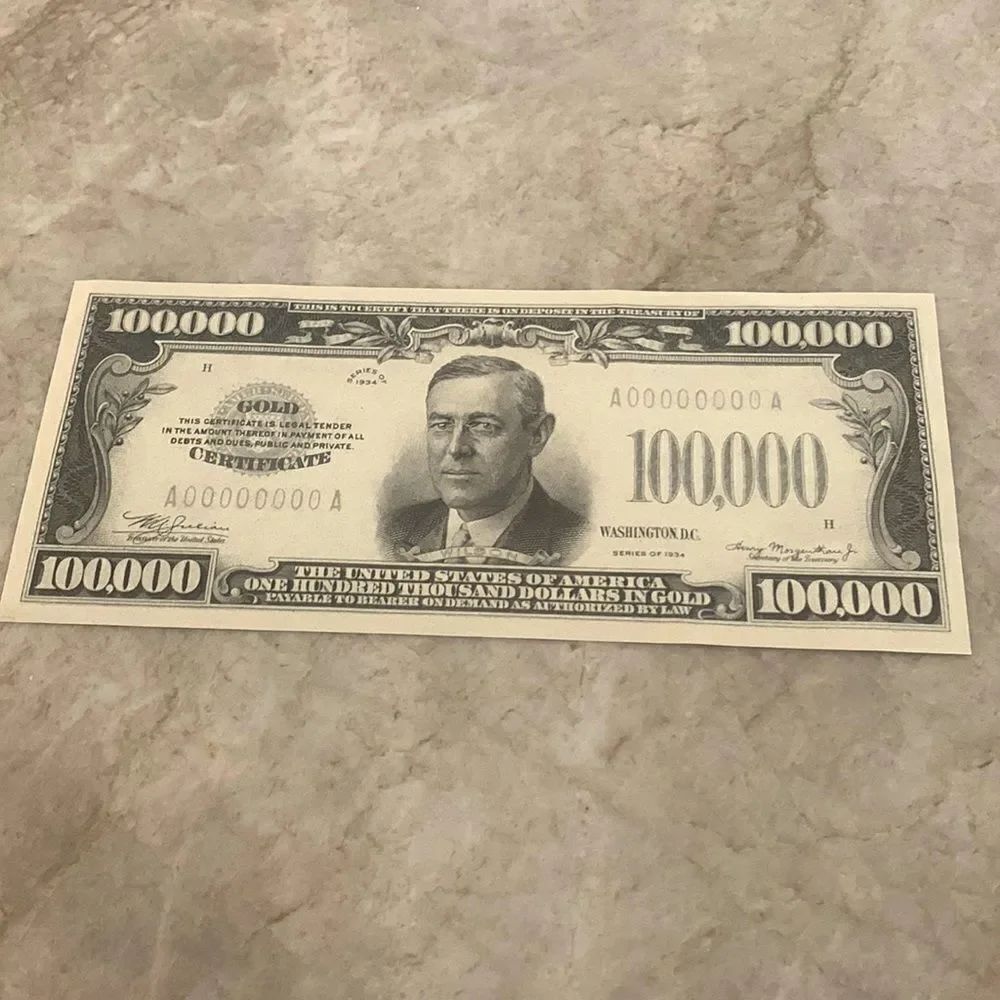 $100,00 Bill - Picture 1 of 2